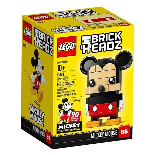 &lt;屏東自遊玩&gt; 樂高 LEGO 41624 / 41625 BrickHeadz系列 米奇 / 米妮   絕版 全新未拆