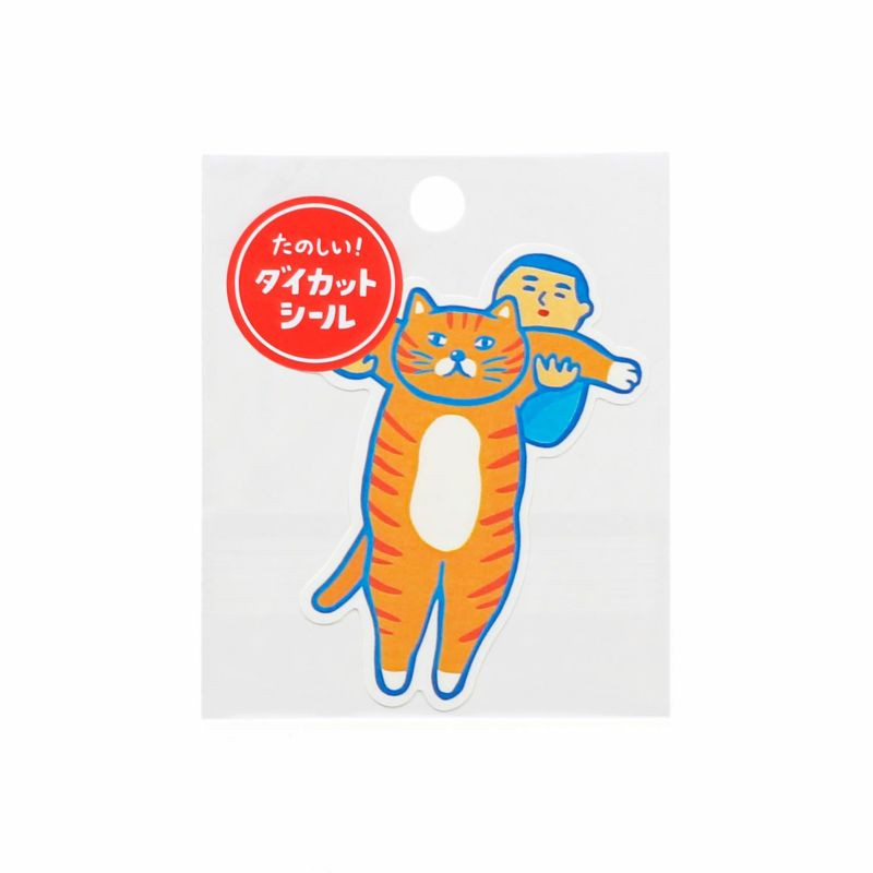 日本 HIGHTIDE New Retro 造型貼紙/ 貓 eslite誠品