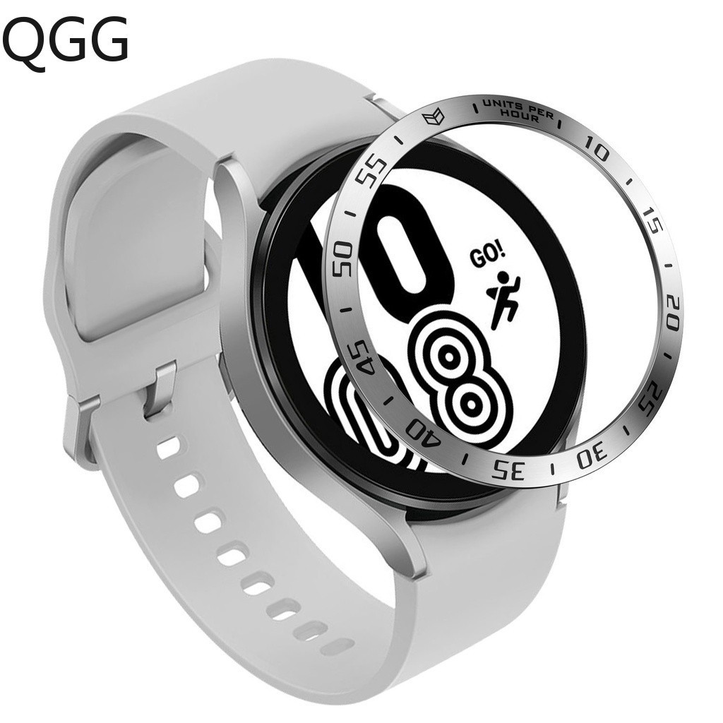 適用於三星Galaxy Watch 4手錶時間競速保護器表圈 40MM 44MM刻度金屬保護圈圈口 屏幕保護器