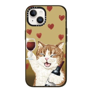 CASETiFY 保護殼 iPhone 14/14 Plus/14 Pro/14 Pro Max 貓咪舉杯 Cheers cat