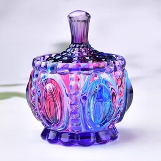 天然白水晶碎石擺件消磁淨化器具玻璃碗手鍊飾品容器收納盒1130~24