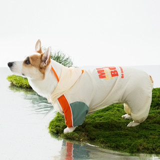 小小小思想家 柯基 雨衣 中小型犬 臘腸犬 四腳 全包 狗狗雨衣 寵物衣服