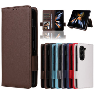 ✅臺灣現貨✅三星 Samsung Galaxy Z FOLD5 3 Zfold4 插卡z fold 6防摔手機殼保護皮套