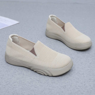 精品鞋子 hoka 懶人鞋 泰國懶人鞋 2024新款老北京布鞋女單鞋透氣一腳蹬懶人鞋軟底防滑中老年媽媽鞋