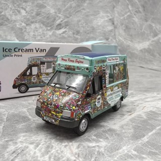 微影小車 TINY香港車模 60號 流動雪糕車玩具 ICE CREAM VAN絕版車模