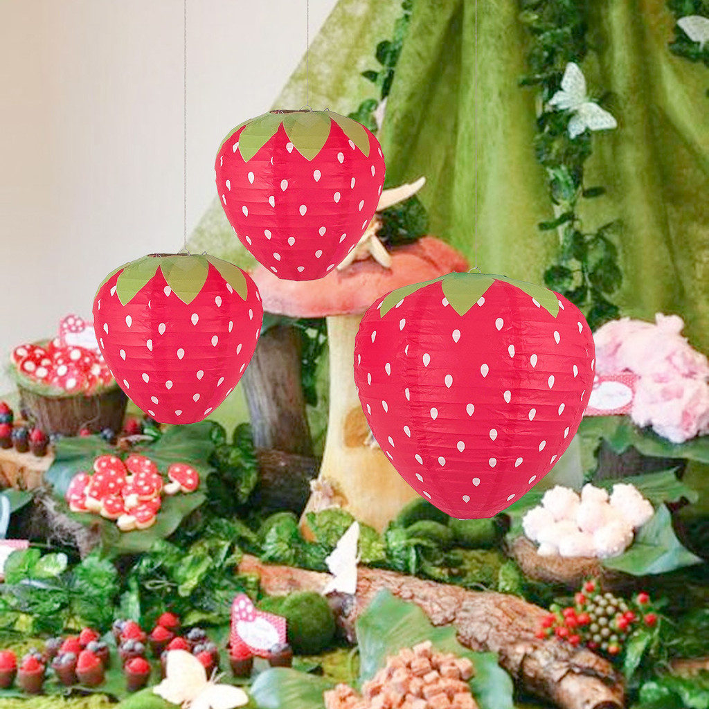 現貨【燈籠】異型卡通紙 燈籠 蘑菇草莓 美人魚 蛋糕幼兒園 六一兒童節 生日裝飾 燈籠