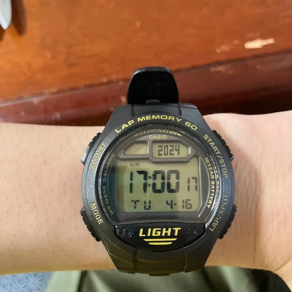 CASIO 手錶 W-734 日本直送 二手