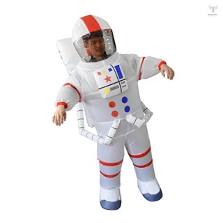 Uurig)充氣太空人服裝充氣角色扮演服裝充氣化裝搞笑親子裝萬聖節派對舞台表演