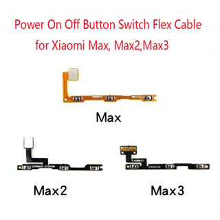 XIAOMI MI 1 件電源按鈕開/關音量靜音開關按鈕排線適用於小米 Mi Max 2 3 Max2 Max3