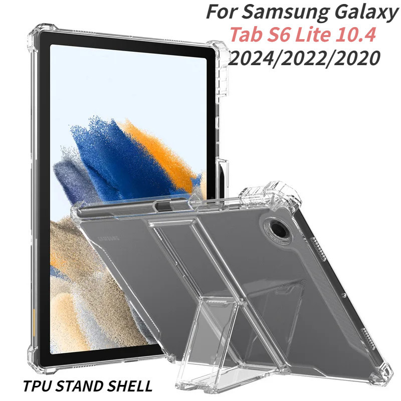 SAMSUNG 適用於三星 Galaxy Tab S6 Lite 2024 10.4 英寸保護套筆架 SM-P620 S