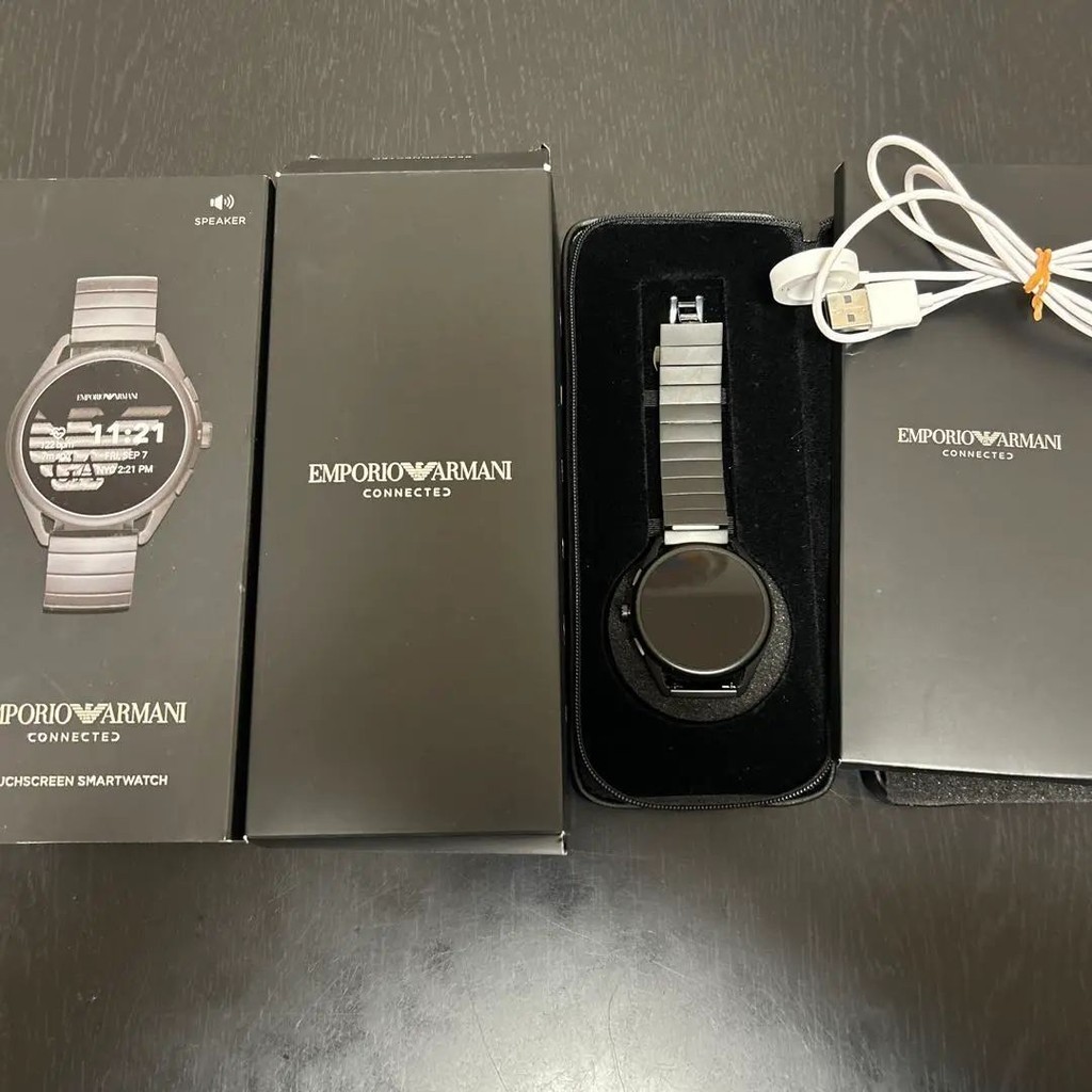 EMPORIO ARMANI 智慧型手錶 日本直送 二手