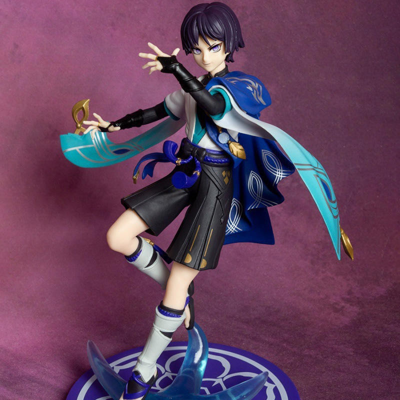 優質版 散兵 萬葉動漫二次元公仔散兵萬葉 動漫公仔模型 周邊楓原萬葉散兵鐘離魈公仔手辦動漫模型二次元遊戲擺件