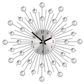 創意鐵藝金屬鐘錶掛鐘客廳家居裝飾時鐘石英鐘 時鐘 掛鐘
