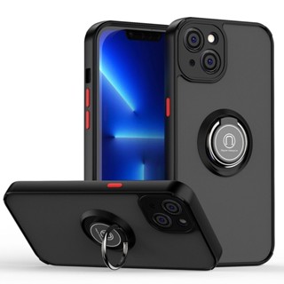 一體磁吸指環支架殼 手機殼 適用 iPhone 14 6plus 6s 6splus 7plus 保護殼 全包防摔殼