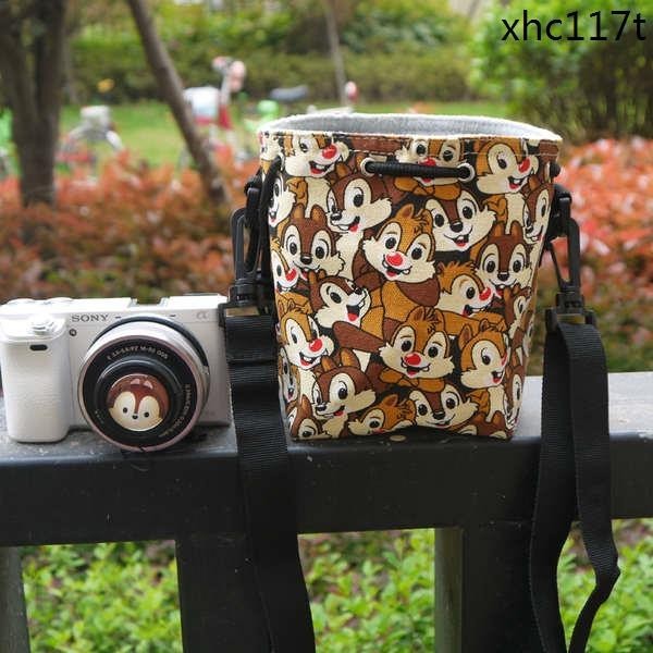 熱銷· 可愛相機包單眼微單相機收納袋適合佳能尼康富士索尼A6400M50M6A7
