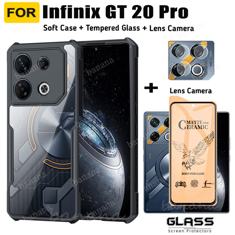 Infinix GT20 Pro 鋼化玻璃膜 3 合 1 infinix GT 20 GT 10 Pro Smart 8