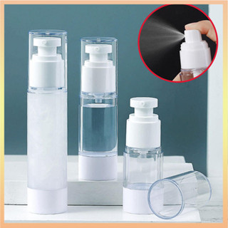 噴霧瓶乳液瓶 15ml-100ml 真空無氣泵瓶塑料乳液分裝瓶面霜旅行配件