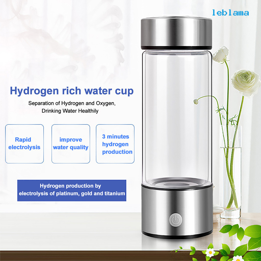 [LBA]富氫水杯水素水杯便攜式水杯電解水杯玻璃杯