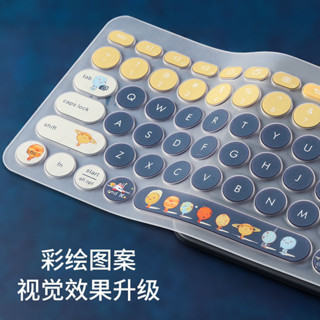 Logitech羅技K380鍵盤膜K480卡通矽膠鍵盤保護膜防水防塵Ready stock ✨0515✨