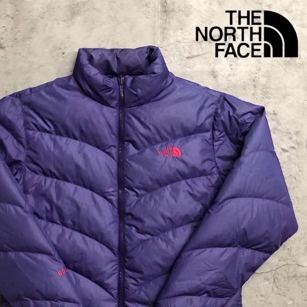 THE NORTH FACE 北面 羽絨服 夾克外套 XL 紫色 粉色 女裝 日本直送 二手