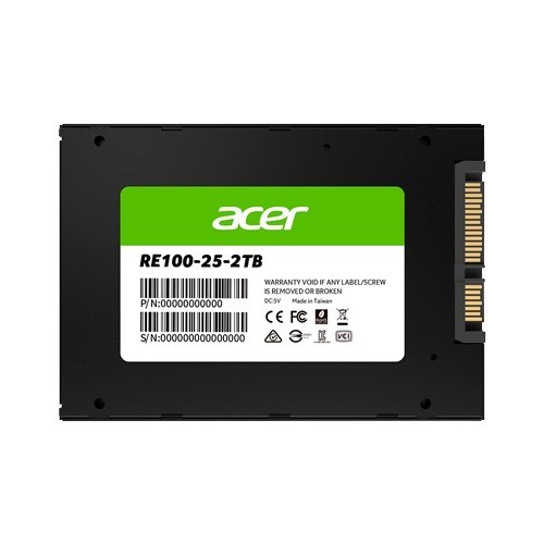 acer 宏碁 RE100 2TB SATA 5年保固態硬碟-