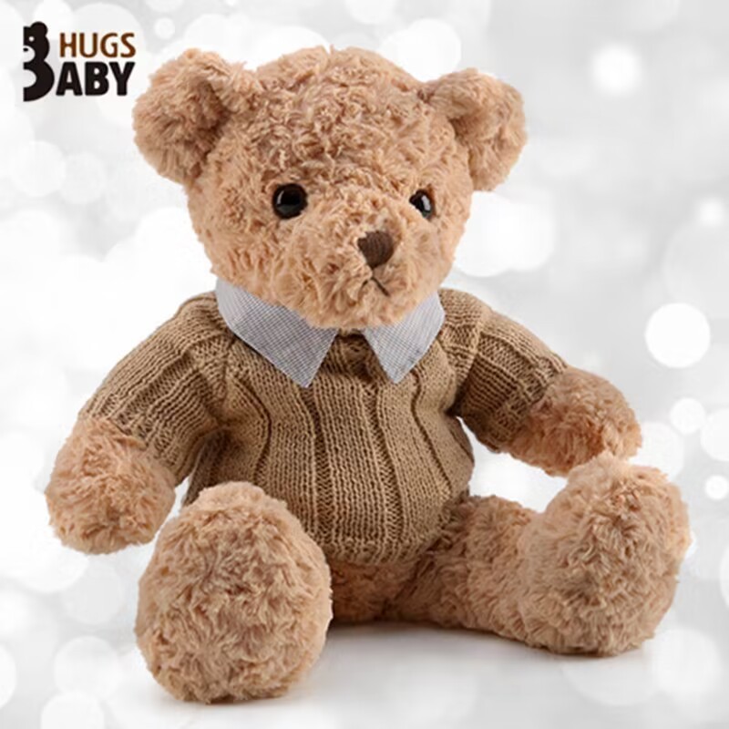 正版襯衫熊泰迪熊毛絨玩具毛衣熊玩偶花店禮品娃娃抱枕送女友