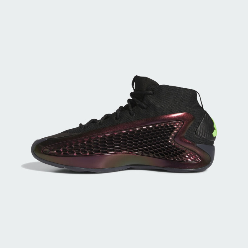 【現貨速發】adidas AE 1愛德華茲1代簽名版boost專業籃球鞋 未來星阿迪達斯 黑/暗紅 36(220mm)
