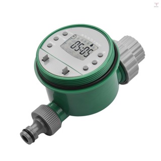 Lepmerk 數字自動澆水定時器程式設計花園灌溉定時器電池供電智慧水灌溉控制器,用於草坪農田庭院溫室