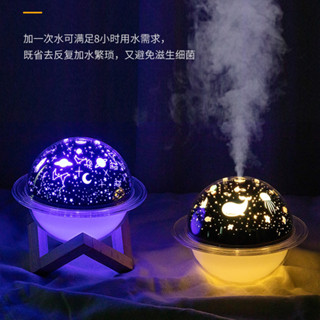 [現貨]星空加濕器 可充電香水加濕器 便攜智慧自動噴霧香薰機 臥室家用空氣加濕器 家用自動香薰機 香薰燈USB充電 夜燈