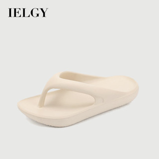 IELGY 人字拖女歐美夏季平底eva軟底休閒時尚夾腳涼拖鞋
