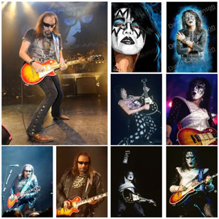Ace Frehley 海報印刷牆藝術海報現代家居客廳家居裝飾,無框帆布畫