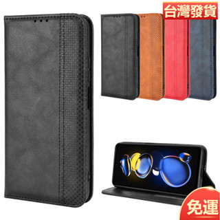 適用小米mi Poco X4 GT 5G手機殼插卡磁吸翻蓋手機皮套poco X4 GT