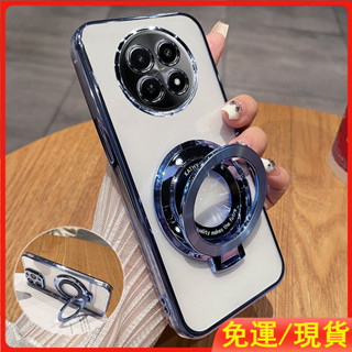 【免運】鏡頭全包手機殼 適用於realme 真我 12X 升級款電鍍指環支架防摔殼 保護殼 防指紋不發黃 手機殼