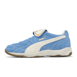 Puma 休閒鞋 King Indoor Royalty 男女鞋 藍白 麂皮 膠底 可拆式鞋舌 ACS 40168401
