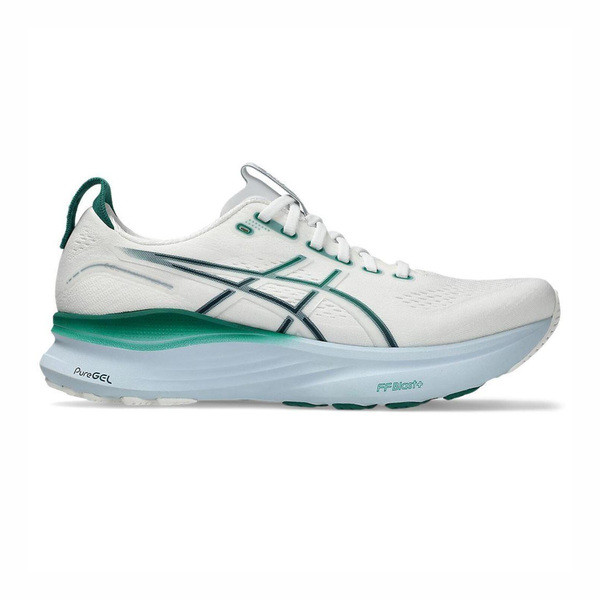 Asics Gel-kayano 32 1011C052-102 男 慢跑鞋 彈力 支撐 緩震 白 綠