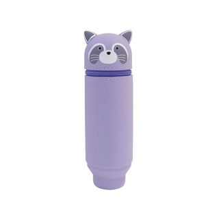 LIHIT LAB.浣熊伸縮筆筒/ WA-7712-107 eslite誠品