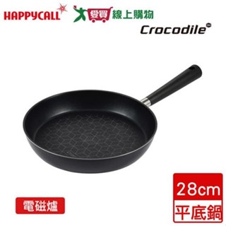 Happycall樂快 石墨烯IH瞬熱極致鈦不沾28cm黑把平底鍋【廠商直送 限單獨下單】平底鍋 鍋子【愛買】