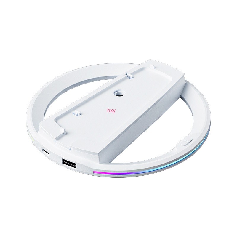 PS5支架 Slim/pro豎立主機支架 數位版光碟機版通用底座散熱RGB氛圍燈輕薄版豎立 PlayStation5