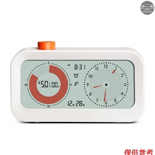 數字生產力視覺計時器倒計時功能鬧鐘日曆顯示時鐘貪睡設定聲音提醒兒童時間管理工具測試鍛煉遊戲教學 Lea