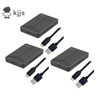 3x USB 3.1 移動硬碟盒 2.5 英寸 SATA 硬碟盒 SSD 外殼支援 15mm 電腦筆記本硬碟