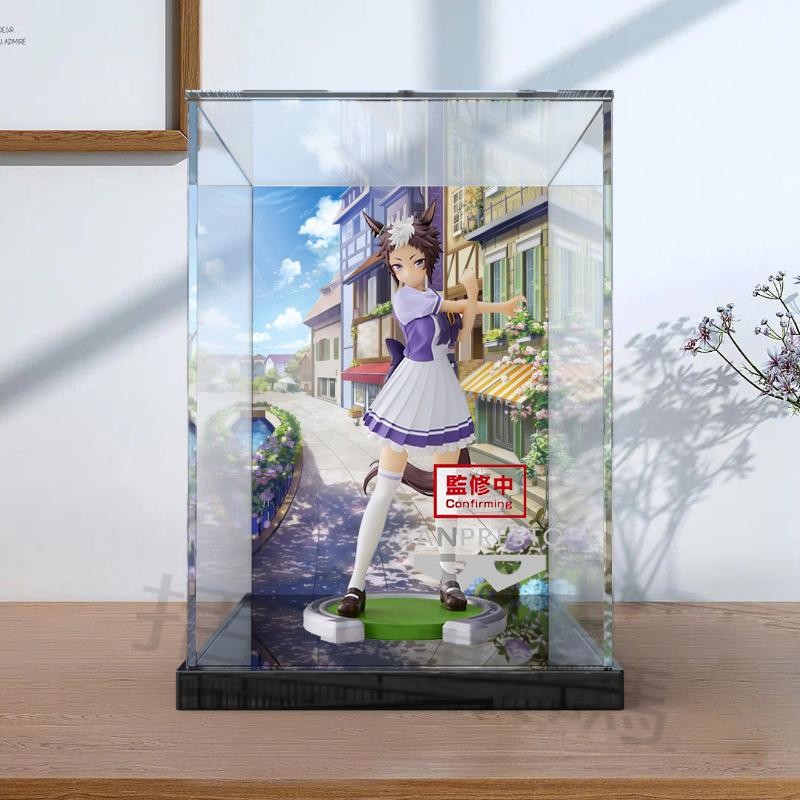 展示盒✨適用眼鏡廠 賽馬娘 目白萊恩 景品專用亞克力收納防塵展示盒