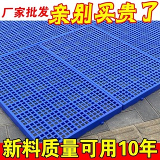 臺灣出貨 【滿99出貨】塑膠墊板 防潮板墊倉板地墊 寵物倉庫冷庫託盤 加厚塑膠棧板倉庫貨架