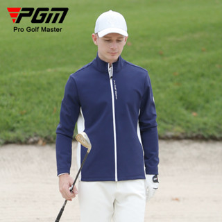 PGM YF524 高爾夫男裝長袖男上衣服裝衣服秋冬保暖光發熱內裡外套