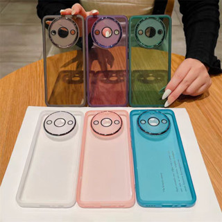 XIAOMI 手機殼小米 POCO C61 Redmi A3 A3x 彩色防摔相機保護殼 TPU 後蓋