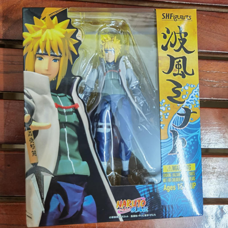 跨境新品 SHF四代火影水門  關節可動 火影忍者 SHF旗木卡卡西 SHF卡卡西 SHF波風水門 旗木卡卡西 跨境新品