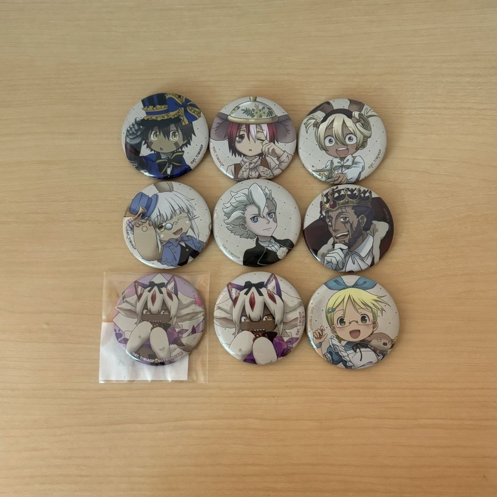 正版 來自深淵烈日的黃金鄉 愛麗絲限定 吧唧徽章 立牌 法普塔維可日穀 官方 正版 代購
