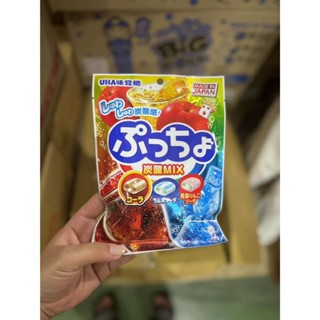 【甲熊厚】 日本UHA味覺糖 普超軟糖 綜合汽水 90g