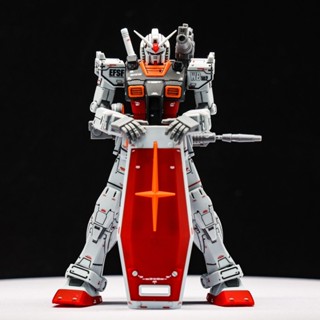 新品星動雷霆配色版 元祖GTO RX-78-2 HG 元祖高達拚裝模型送支架