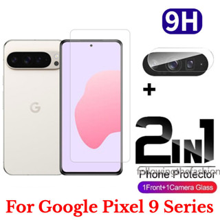 2 合 1 螢幕保護膜適用於 Google Pixel 9 Pro 5G Pixel9 9Pro XL 2024 全覆蓋