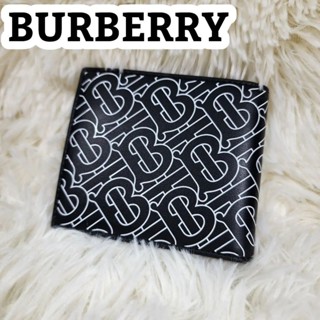 Burberry 博柏利 短夾 TB 圖案 日本直送 二手